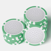 Jetons de poker design golf (Empiler)