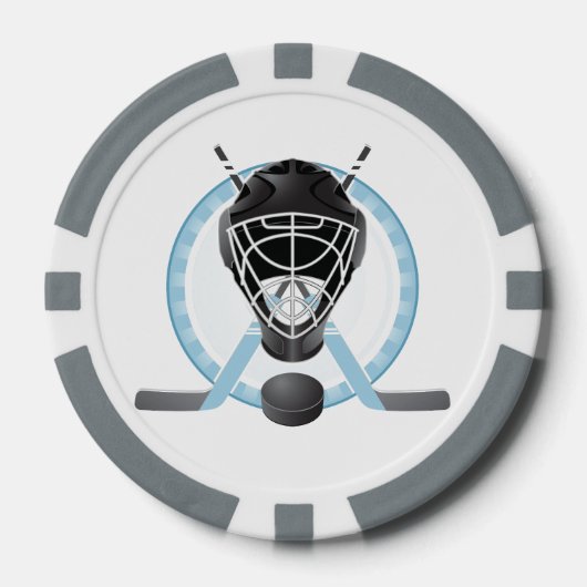 Jetons de poker design hockey (Recto)