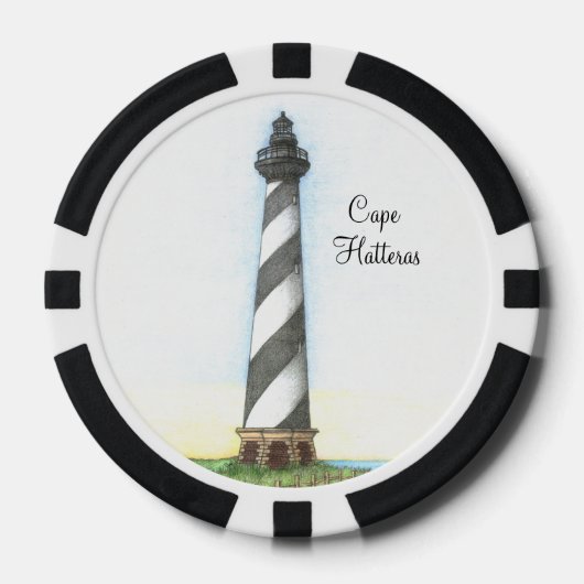 Jetons de poker du phare du cap Hatteras (Recto)