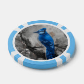 Jetons de poker Geai bleu (Simple)