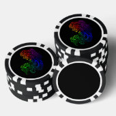 Jetons de poker Lady Rainbow (Empiler)