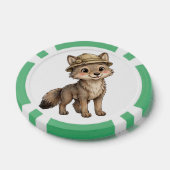 Jetons de poker Lil' Bayou Explorers Coyote (Simple)