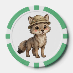 Jetons de poker Lil' Bayou Explorers Coyote
