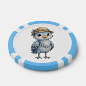 Jetons de poker Lil' Bayou Explorers Héron (Simple)