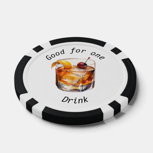 Jetons de poker Mariage Black White (Simple)