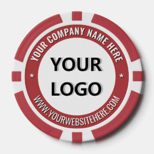Jetons de poker personnalisés avec le logo de votr