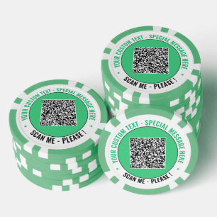 Jetons de poker personnalisés avec texte personnal
