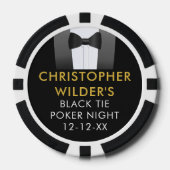 Jetons de poker pour enterrement de vie de garçon (Recto)