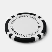 Jetons de poker Simple Photo Saint-Valentin (Simple)