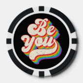 Jetons de poker Sois toi-même ! (Recto)