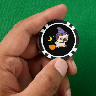 Jetons de poker sorcière Puggy