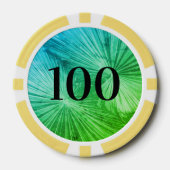 Jetons de puces de poker personnalisés avec photo  (Recto)