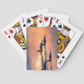 Jets Against Sunset Pokerkaarten (Achterkant)