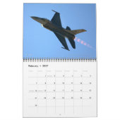 Jets de combat Calendrier USA (Feb 2027)