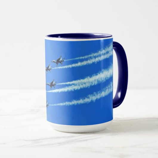 Jets de Thunderbird (Six) Mug (Devant droit)
