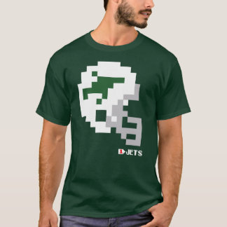 Jets Throwback Tecmo Bowl Helmet T-shirt