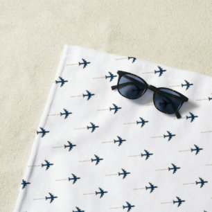 Jets Vliegtuig Airplane Strandlaken