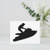 Jetski Briefkaart (Staand voorkant)