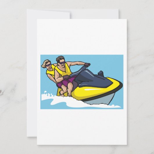 Jetski Fun Kaart (Voorkant)