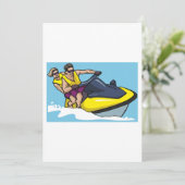 Jetski Fun Kaart (Staand voorkant)