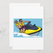 Jetski Fun Kaart (Voorkant / Achterkant)