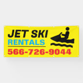 Jetski-huur aangepaste banner (Horizontaal)
