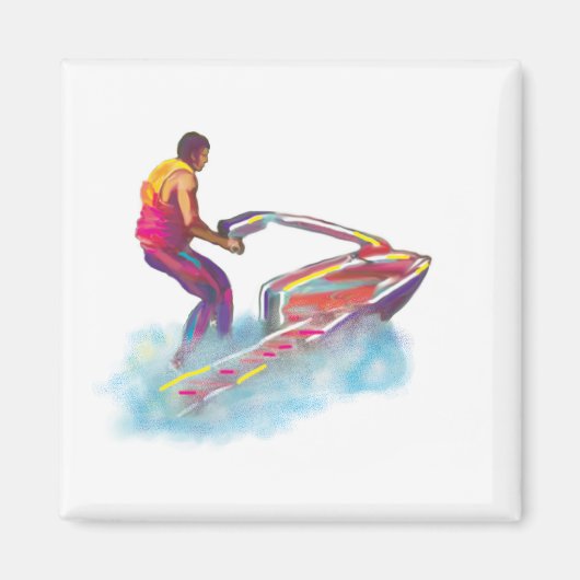 jetski magneet (Voorkant)