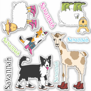 Jett en Friends Variety Sticker