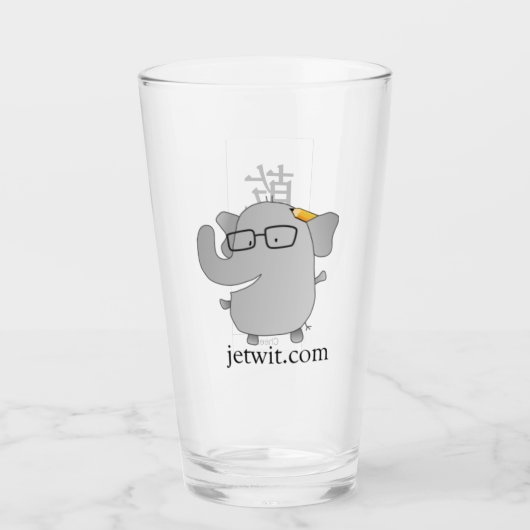 JETwit Kanpai bierglas Glas (Voorkant)
