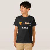 Jeu avec le T-shirt drôle de planètes (Devant entier)