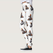 ⚪ JEU BLANC - Leggings pour enfants (Gauche)