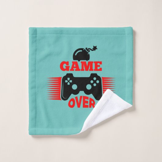 Jeu cadeau Gamer sur (Gant de toilette)