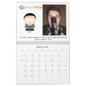 Jeu dans le calendrier mural de Peoria 2010 (Mar 2026)