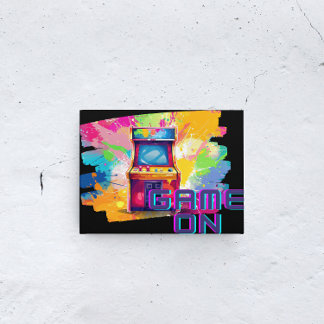 Jeu D'Arcade Rétro Sur Toile