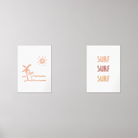 jeu de 2 surfs et de plage (Recto)