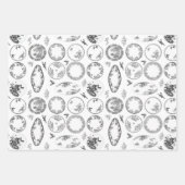 Jeu de 3 couleurs | Feuilles de plaques d'antiquit (Devant 3)