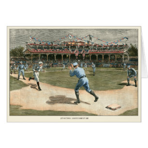 Jeu de baseball 1886 de ligue nationale