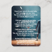 Jeu de basket-ball de carte de poche Memorial (Dos)