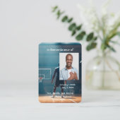 Jeu de basket-ball de carte de poche Memorial (Debout devant)