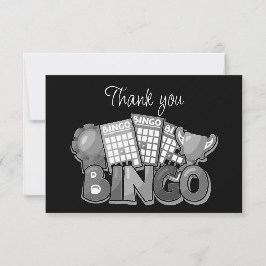 Jeu de Bingo Merci (Devant)