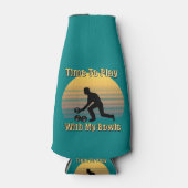 Jeu de Bowles de pelouse turquoise, Glacière de bo (Devant)