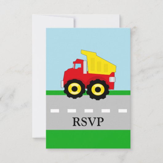 Jeu de camion de construction pour enfants RSVP co (Devant)