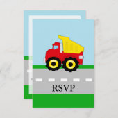 Jeu de camion de construction pour enfants RSVP co (Devant / Derrière)