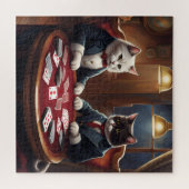 jeu de carte de chat IA art puzzle (Horizontal)
