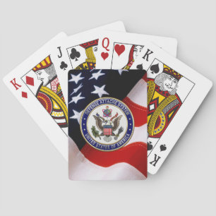 Jeu De Cartes [100] Emblème du système DAS (Defense Attaché Syst