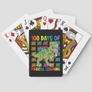 Jeu De Cartes 100 Jours D'Apprentissage Magique À L'École Rex Di
