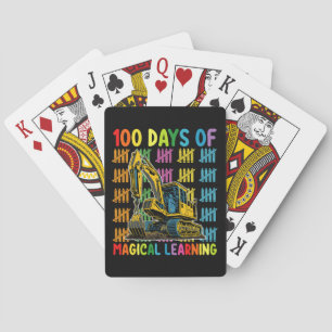 Jeu De Cartes 100 Jours De Magical Learning Excavator School