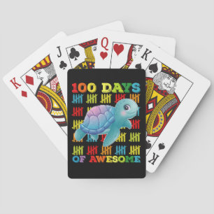 Jeu De Cartes 100 Jours De Tortue Awesome 100ème Jour De L'École
