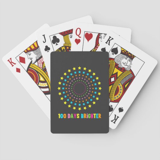 Jeu De Cartes 100 Jours Plus Brighton 100E Jour D'École (dos)