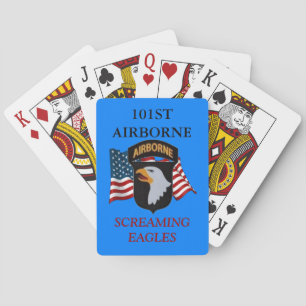 JEU DE CARTES 101E AIRBORNE SCREAMING EAGLES PLAYING CARDS